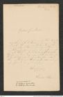 Nachlass Franz Steindachner, Brief von Elisabeth Salmin an Franz Steindachner (22.02.1877), Inv.Nr. 432.02, Seite 1